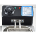 Single electric deep fryer SINGLE FRYER FOR POTATO CHIPS FRYING